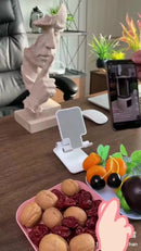 PROMOÇÃO！Atualizar！Suporte Para Celular e Tablet Dobrável Portátil Ajustável Apoio Mesa
