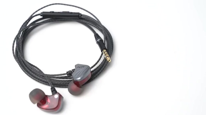 QKZ AK6 fone de ouvido com fio e microfone cobre driver fone de ouvido esportivo hifi baixo estéreo no ouvido
