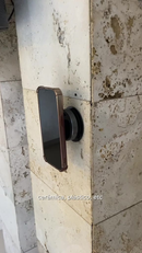 Suporte Celular Carro Magnético Metal Ventosa a Vácuo 360° Forte Anti-Queda iPhone