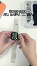 2026 Novo Smartwatch S9 Ultra Max - Chamadas Bluetooth Calculadora IP67 Prova d'água 2.2/49mm Unissex Para Android e iOS