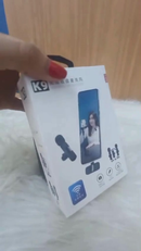 Microfone de Lapela Sem Fio Vlog Tipo C MING