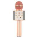 WS-858 - Microfone Infantil de Karaoke Microfone de Brinquedo Sem Fio Bluetooth