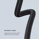Cabo Adaptador Tipo C Usb-c Para Fone Ouvido P2 P3 3.5mm compativel com Samsung Xiaomi