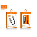 Cabo Adaptador Tipo C Usb-c Para Fone Ouvido P2 P3 3.5mm