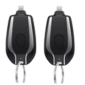 Carregador Portátil Chaveiro 1500mAh USB-C/Lightning
