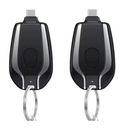 Carregador Portátil Chaveiro 1500mAh USB-C/Lightning