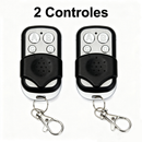 Controle Remoto Universal para Portão 433MHz 4 Botões com Chaveiro