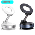 Suporte Celular Carro Magnético Metal Ventosa a Vácuo 360° Forte Anti-Queda iPhone