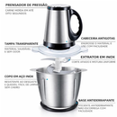 2L 3L Picador De Alimentos Moedor De Carne Mixer Elétrica Processador Cozinha Casa Alho - 110v- 220v