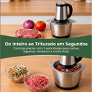 2L 3L Picador De Alimentos Moedor De Carne Mixer Elétrica Processador Cozinha Casa Alho - 110v- 220v