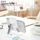 PROMOÇÃO！Atualizar！Suporte Para Celular e Tablet Dobrável Portátil Ajustável Apoio Mesa