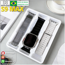 2026 Novo Smartwatch S9 Ultra Max - Chamadas Bluetooth Calculadora IP67 Prova d'água 2.2/49mm Unissex Para Android e iOS