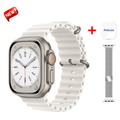 2026 Novo Smartwatch S9 Ultra Max - Chamadas Bluetooth Calculadora IP67 Prova d'água 2.2/49mm Unissex Para Android e iOS