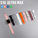 2026 Novo Smartwatch S9 Ultra Max - Chamadas Bluetooth Calculadora IP67 Prova d'água 2.2/49mm Unissex Para Android e iOS