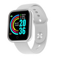 Smartwatch D20 Bluetooth com Monitor Cardíaco e Tela HD Touch