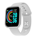 Smartwatch D20 Bluetooth com Monitor Cardíaco e Tela HD Touch
