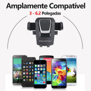 H'Maston CJ-02 Suporte Celular GPS Veicular Carro Universal 360° Trava Automática Ajustável