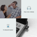 Adaptador Bluetooth 5.0 USB Transmissor Áudio Sem Fio para Notebook e Carros