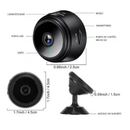 Novo A9 HD Mini com visão noturna Wifi Câmera 1080P Vigilância