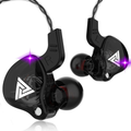QKZ AK6 fone de ouvido com fio e microfone cobre driver fone de ouvido esportivo hifi baixo estéreo no ouvido
