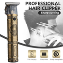 Máquina De Cortar Cabelo Para Barba Masculina Designer Aleatório Elétrico Profissional