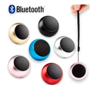 Mini Caixinha De Som De Metal Bluetooth Amplificada de 3W Potente