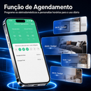 Tomada Inteligente 16A WiFi para Casa Escritório Controle Remoto Timer Economia de Energia