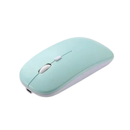 Mouse sem fio dual band receptor nano 2,4ghz / Bluetooth RGB recarregável MS-S350L