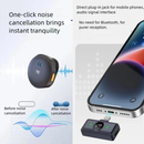 Microfone De Lapela Com Cancelamento De Ruído Magnético Sem Fio Para iPhone Android Type-c Gravação De Vídeo/TikTok/Vlog