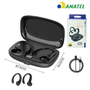 OWS-15 Fones De Ouvido Sem Fio Bluetooth Fone Com Microfones Alta Fidelidade Som Estéreo Toque Inteligente Esportes