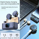 Microfone De Lapela Com Cancelamento De Ruído Magnético Sem Fio Para iPhone Android Type-c Gravação De Vídeo/TikTok/Vlog