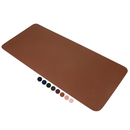 MousePad Grande Rosa Desk Pad Couro Gamer Office