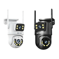 Câmera De Segurança a Prova de água Lente Dupla APP YOOSEE IP66 Camera IP WiFi 360