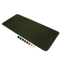 MousePad Grande Rosa Desk Pad Couro Gamer Office