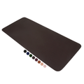 MousePad Grande Rosa Desk Pad Couro Gamer Office