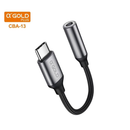 Cabo Adaptador Tipo C Usb-c Para Fone Ouvido P2 P3 3.5mm compativel com Samsung Xiaomi
