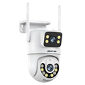 Câmera De Segurança a Prova de água Lente Dupla APP YOOSEE IP66 Camera IP WiFi 360